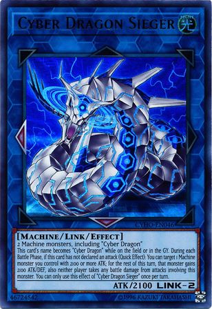 Cyber Dragon Sieger CYHO EN046 Ultra Rare Unlimited Cyber Dragon Sieger CYHO EN046 Ultra Rare Unlimited