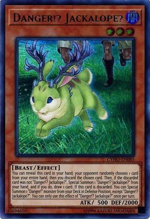 Danger Jackalope CYHO EN085 Ultra Rare Unlimited Danger Jackalope CYHO EN085 Ultra Rare Unlimited