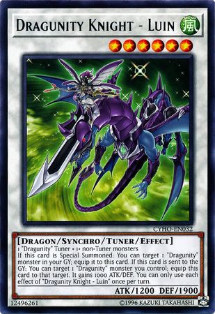 Dragunity Knight Luin CYHO EN032 Rare Unlimited Dragunity Knight Luin CYHO EN032 Rare Unlimited