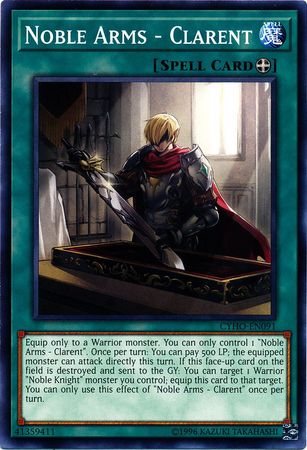 Noble Arms Clarent CYHO EN091 Common Unlimited Noble Arms Clarent CYHO EN091 Common Unlimited