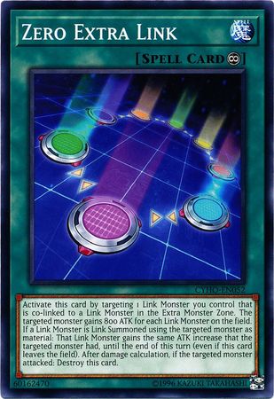 Zero Extra Link CYHO EN052 Common Unlimited Cybernetic Horizon Unlimited Singles Zero Extra Link CYHO EN052 Common Unlimited Cybernetic Horizon Unlimited Singles