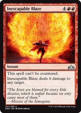 Inescapable Blaze 107 259 Guilds of Ravnica Singles Inescapable Blaze 107 259 Guilds of Ravnica Singles