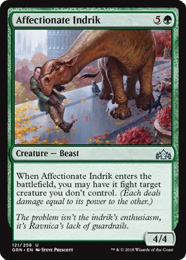 Affectionate Indrik 121 259 Guilds of Ravnica Singles Affectionate Indrik 121 259 Guilds of Ravnica Singles