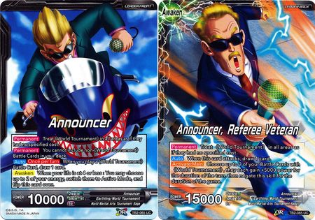 Announcer Announcer Referee Veteran TB2 065 Uncommon World Martial Arts Tournament Non Foil Singles Announcer Announcer Referee Veteran TB2 065 Uncommon World Martial Arts Tournament Non Foil Singles