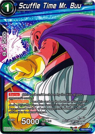 Scuffle Time Mr Buu TB2 028 Common Scuffle Time Mr Buu TB2 028 Common