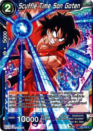 Scuffle Time Son Goten TB2 022 Common Scuffle Time Son Goten TB2 022 Common