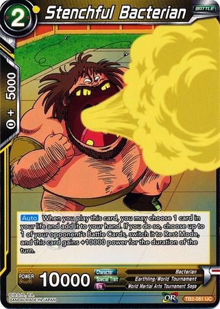 Stenchful Bacterian TB2 061 Uncommon World Martial Arts Tournament Non Foil Singles Stenchful Bacterian TB2 061 Uncommon World Martial Arts Tournament Non Foil Singles