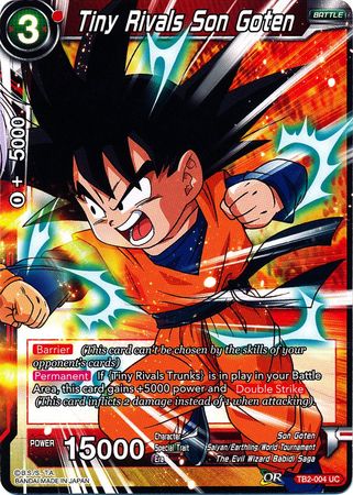 Tiny Rivals Son Goten TB2 004 Uncommon Tiny Rivals Son Goten TB2 004 Uncommon