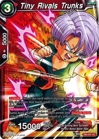 Tiny Rivals Trunks TB2 007 Uncommon Tiny Rivals Trunks TB2 007 Uncommon