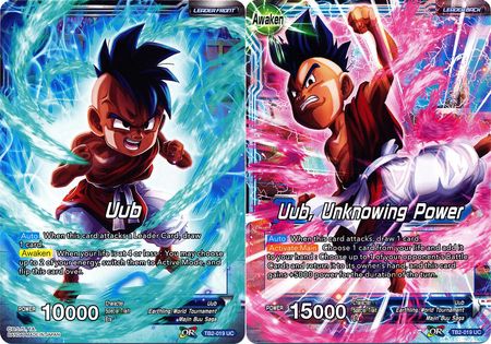 Uub Uub Unknowing Power TB2 019 Uncommon World Martial Arts Tournament Non Foil Singles Uub Uub Unknowing Power TB2 019 Uncommon World Martial Arts Tournament Non Foil Singles