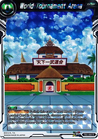 DBS TB2-030 R Oob, évaluation de force World Martial Arts Tournament C