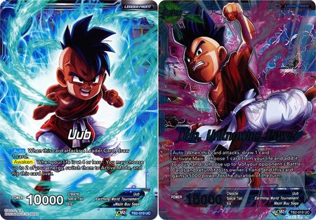Uub Uub Unknowing Power TB2 019 Foil Uncommon World Martial Arts Tournament Foil Singles Uub Uub Unknowing Power TB2 019 Foil Uncommon World Martial Arts Tournament Foil Singles