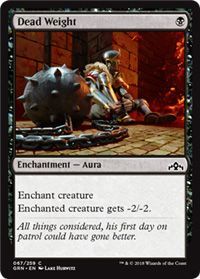 Dead Weight 067 259 Guilds of Ravnica Singles Dead Weight 067 259 Guilds of Ravnica Singles