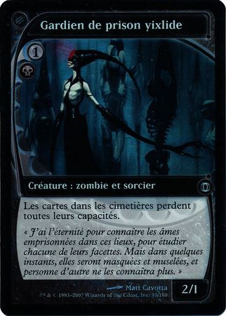 Gardien de prison yixlide Yixlid Jailer 093 180 French Foil Future Sight French Singles Gardien de prison yixlide Yixlid Jailer 093 180 French Foil Future Sight French Singles