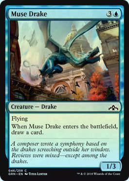 Muse Drake 046 259 Foil Guilds of Ravnica Foil Singles Muse Drake 046 259 Foil Guilds of Ravnica Foil Singles