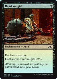 Dead Weight 067 259 Foil Guilds of Ravnica Foil Singles Dead Weight 067 259 Foil Guilds of Ravnica Foil Singles