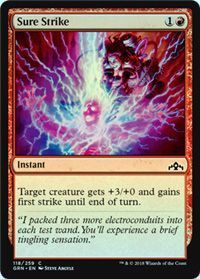 Sure Strike 118 259 Foil Guilds of Ravnica Foil Singles Sure Strike 118 259 Foil Guilds of Ravnica Foil Singles