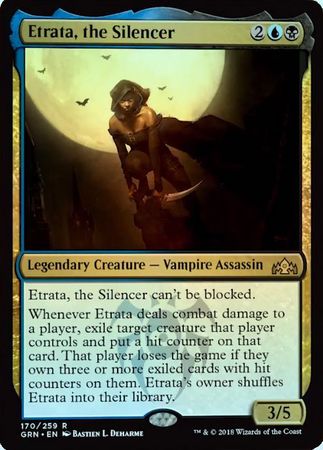 Etrata the Silencer 170 259 Foil Guilds of Ravnica Foil Singles Etrata the Silencer 170 259 Foil Guilds of Ravnica Foil Singles