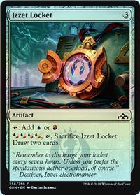 Izzet Locket 238 259 Foil Guilds of Ravnica Foil Singles Izzet Locket 238 259 Foil Guilds of Ravnica Foil Singles