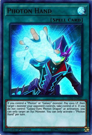 Photon Hand LED3 EN037 Ultra Rare 1st Edition Legendary Duelists White Dragon Abyss Singles Photon Hand LED3 EN037 Ultra Rare 1st Edition Legendary Duelists White Dragon Abyss Singles