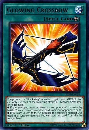 Glowing Crossbow LED3 EN026 Rare 1st Edition Legendary Duelists White Dragon Abyss Singles Glowing Crossbow LED3 EN026 Rare 1st Edition Legendary Duelists White Dragon Abyss Singles