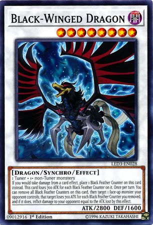 Black Winged Dragon LED3 EN028 Common 1st Edition Legendary Duelists White Dragon Abyss Singles Black Winged Dragon LED3 EN028 Common 1st Edition Legendary Duelists White Dragon Abyss Singles