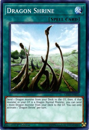 Dragon Shrine LED3 EN010 Common 1st Edition Dragon Shrine LED3 EN010 Common 1st Edition