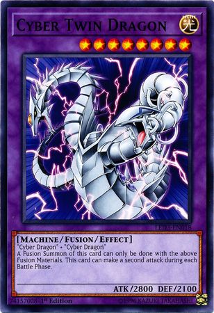 Cyber Twin Dragon LED3 EN018 Common 1st Edition Legendary Duelists White Dragon Abyss Singles Cyber Twin Dragon LED3 EN018 Common 1st Edition Legendary Duelists White Dragon Abyss Singles