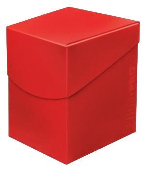 Ultra Pro Eclipse PRO Apple Red 100 Deck Box UP85686 Deck Boxes Gaming Storage Ultra Pro Eclipse PRO Apple Red 100 Deck Box UP85686 Deck Boxes Gaming Storage
