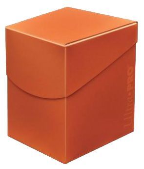 Ultra Pro Eclipse PRO Pumpkin Orange 100 Deck Box UP85689 Deck Boxes Gaming Storage Ultra Pro Eclipse PRO Pumpkin Orange 100 Deck Box UP85689 Deck Boxes Gaming Storage