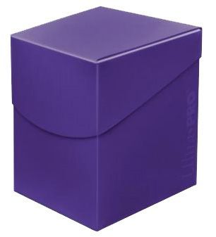 Ultra Pro Eclipse PRO Royal Purple 100 Deck Box UP85692 Deck Boxes Gaming Storage Ultra Pro Eclipse PRO Royal Purple 100 Deck Box UP85692 Deck Boxes Gaming Storage