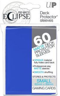 Ultra Pro Eclipse PRO Matte Pacific Blue 60ct Small Sized Sleeves UP85828 Sleeves Ultra Pro Eclipse PRO Matte Pacific Blue 60ct Small Sized Sleeves UP85828 Sleeves