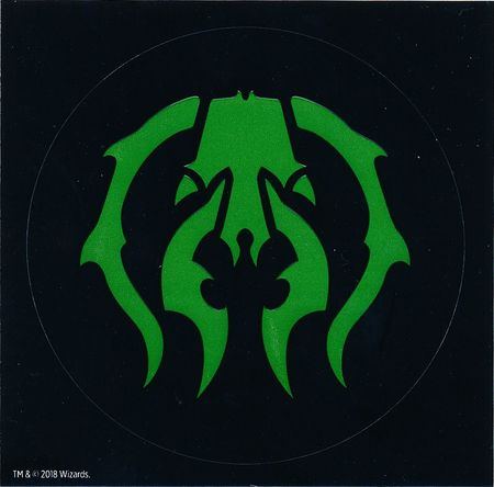 Guilds of Ravnica Golgari Guild Sticker MTG Guilds of Ravnica Golgari Guild Sticker MTG