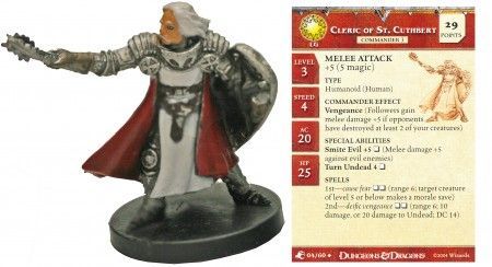 d&d cleric figurine