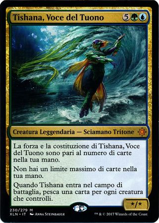 Tishana Voce del Tuono Tishana Voice of Thunder 230 279 Ixalan Italian Singles Tishana Voce del Tuono Tishana Voice of Thunder 230 279 Ixalan Italian Singles