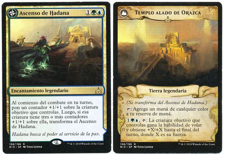 Ascenso de Hadana Templo alado de Orazca 158 196 Rivals of Ixalan Spanish Singles Ascenso de Hadana Templo alado de Orazca 158 196 Rivals of Ixalan Spanish Singles