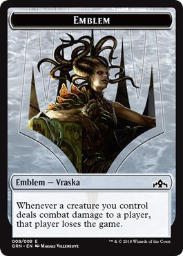 Emblem Vraska 008 008 Guilds of Ravnica Singles Emblem Vraska 008 008 Guilds of Ravnica Singles