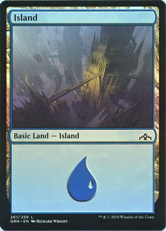 Island 261 259 Foil Guilds of Ravnica Foil Singles Island 261 259 Foil Guilds of Ravnica Foil Singles