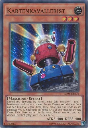 Kartenkavallerist AP05 DE004 Super Rare German Yugioh Cards Kartenkavallerist AP05 DE004 Super Rare German Yugioh Cards