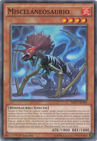 Miscelaneosaurio - Spanish Yugioh Cards - Non-English | TrollAndToad