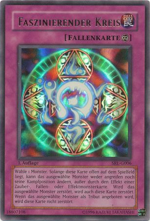 Faszinierender Kreis SRL G006 Ultra Rare 1st Edition German Yugioh Cards Faszinierender Kreis SRL G006 Ultra Rare 1st Edition German Yugioh Cards
