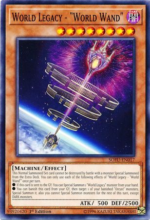 World Legacy World Wand SOFU EN017 Common 1st Edition World Legacy World Wand SOFU EN017 Common 1st Edition