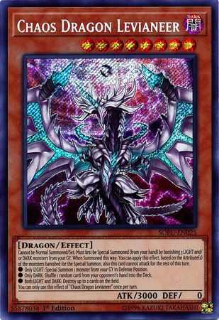 Chaos Dragon Levianeer Yugioh Trollandtoad