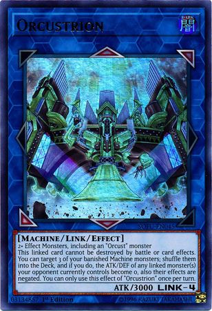 Orcustrion SOFU EN045 Ultra Rare 1st Edition Orcustrion SOFU EN045 Ultra Rare 1st Edition