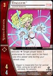 Dagger Tandy Bowen MSM 036 Uncommon Vs System Marvel Web of Spiderman Dagger Tandy Bowen MSM 036 Uncommon Vs System Marvel Web of Spiderman
