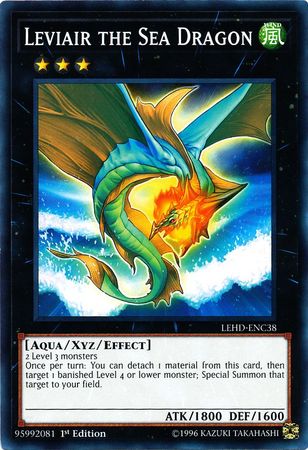 Leviair the Sea Dragon LEHD ENC38 Common 1st Edition Legendary Hero Decks 1st Edition Singles Leviair the Sea Dragon LEHD ENC38 Common 1st Edition Legendary Hero Decks 1st Edition Singles