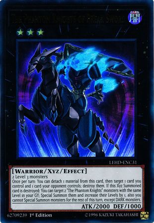 The Phantom Knights of Break Sword LEHD ENC31 Ultra Rare 1st Edition The Phantom Knights of Break Sword LEHD ENC31 Ultra Rare 1st Edition