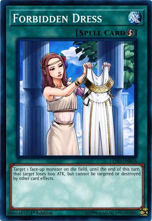 Forbidden Dress LEHD ENB18 Common 1st Edition Legendary Hero Decks 1st Edition Singles Forbidden Dress LEHD ENB18 Common 1st Edition Legendary Hero Decks 1st Edition Singles