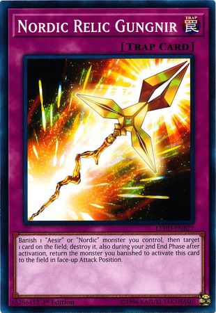 Nordic Relic Gungnir LEHD ENB27 Common 1st Edition Legendary Hero Decks 1st Edition Singles Nordic Relic Gungnir LEHD ENB27 Common 1st Edition Legendary Hero Decks 1st Edition Singles