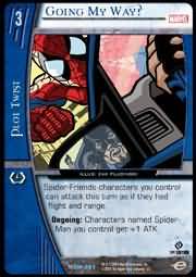 Going My Way MSM 061 Uncommon Vs System Marvel Web of Spiderman Going My Way MSM 061 Uncommon Vs System Marvel Web of Spiderman